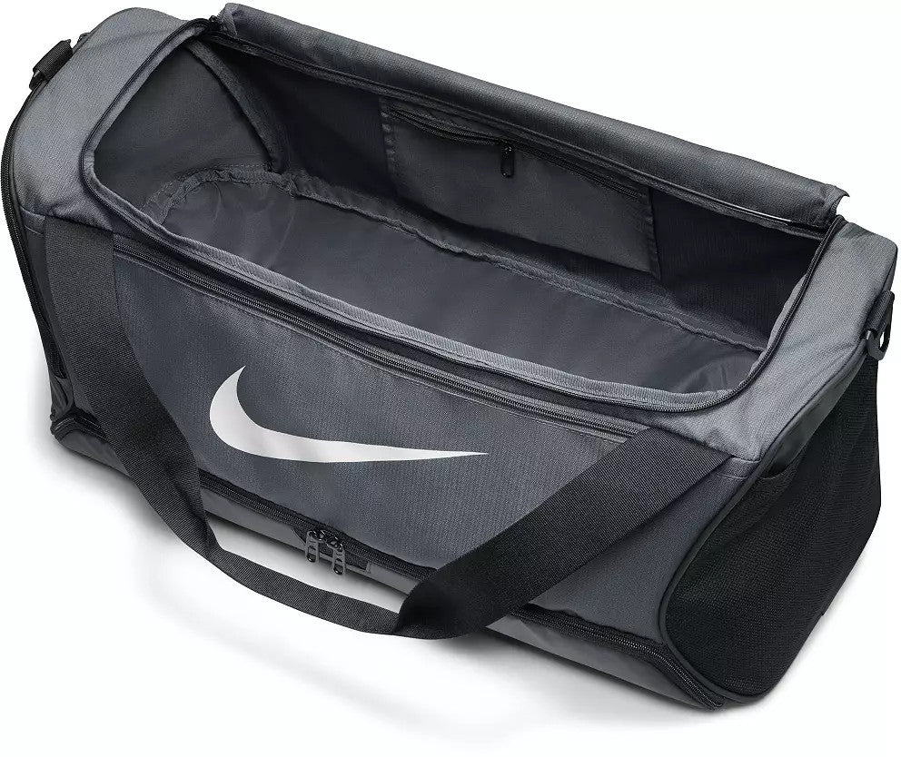 Nike Brasilia 9.5 Training Duffel Bag (Medium, 60L) - Iron Grey