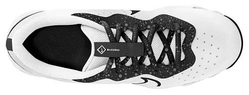 Nike Youth Alpha Huarache 4 Keystone- White/Black/White