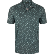 Drake Men's Marsh Duck Polo - Rainforest Green