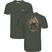 Drake Youth Quacksquatch T-Shirt - Kalamata Light Heather