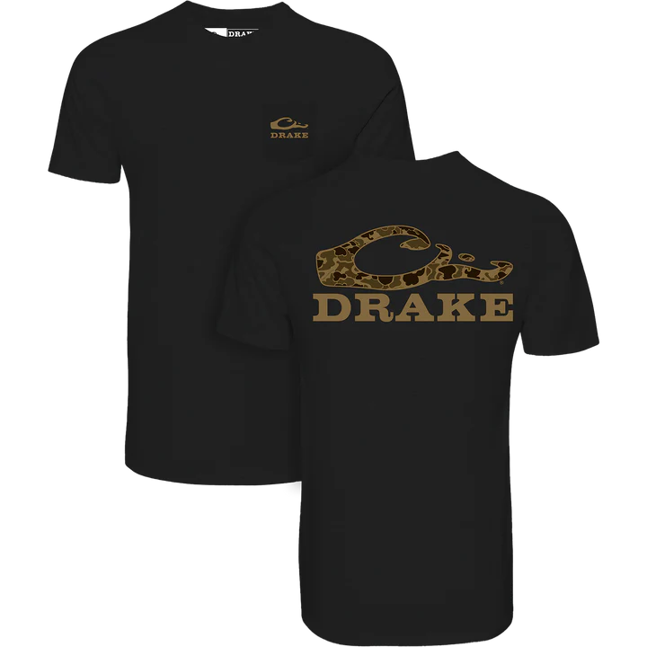 Drake Men's Stacked Logo Old School T-Shirt