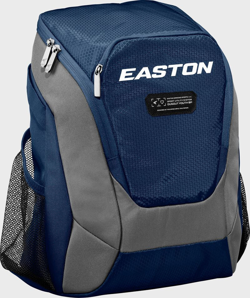 Easton Dugout Baseball & Softball Backpack - Youth Navy