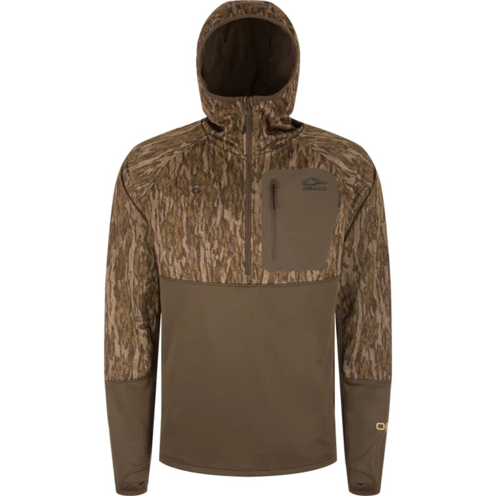 Drake MST Offset 2.0 Half Zip Hoodie - Bottomland