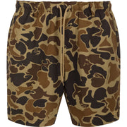 Drake Camo Dock Shorts 6" - Old School