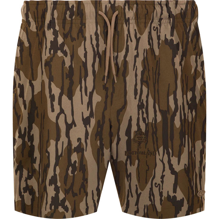 Drake Camo Dock Shorts 6" - Bottomland