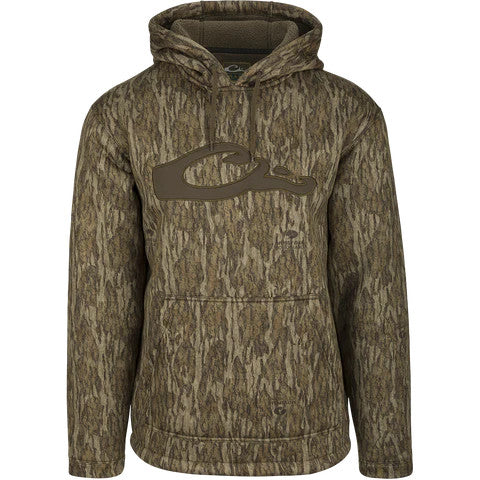 Drake LST Silencer Fleece-Lined Hoodie - Bottomland
