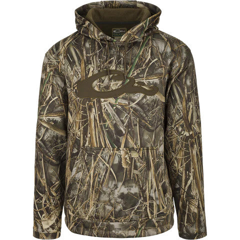 Drake LST Silencer Fleece-Lined Hoodie - Realtree Max-7