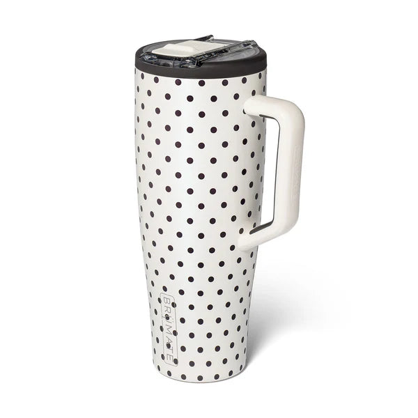 Brumate 40oz Era Flip Handled Tumbler - Polka Pearl