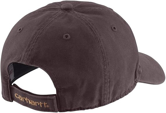 Carhartt Men's Canvas Cap - Dark Sepia