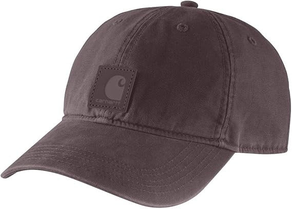 Carhartt Men's Canvas Cap - Dark Sepia