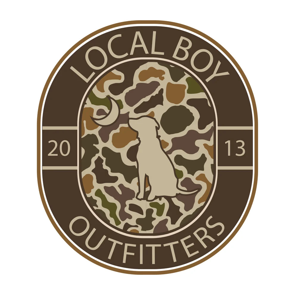 Local Boy Vintage Crest Decal - Localflage Vintage