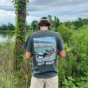 Dirty Marsh Outfitters Men's Pit Crew Tee - Pepper