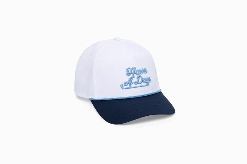 Breezy Golf Have A Day Blue Contrast Bill Rope Hat