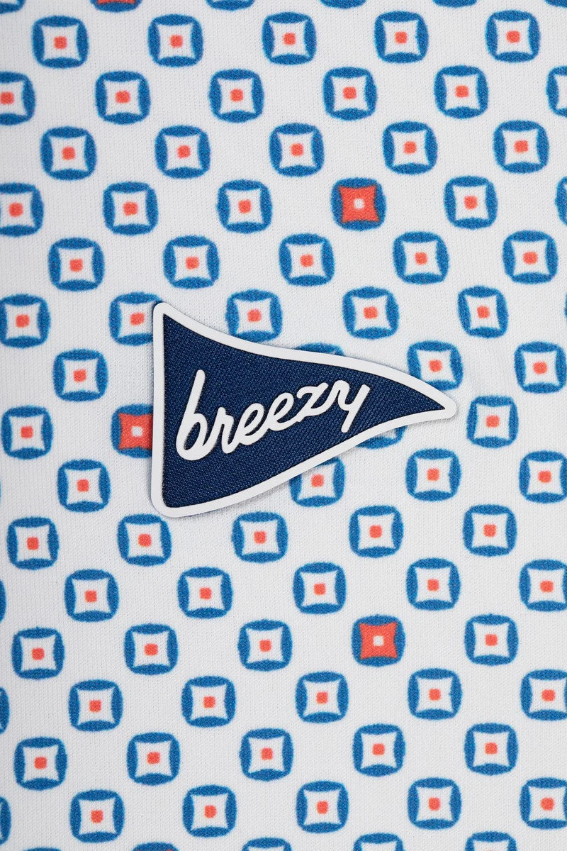 Breezy Golf Men's The American Geo Polo
