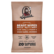 Dr. Squatch Wood Barrel Bourbon Wipes