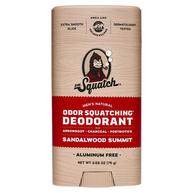 Dr. Squatch Sandalwood Summit Deodorant