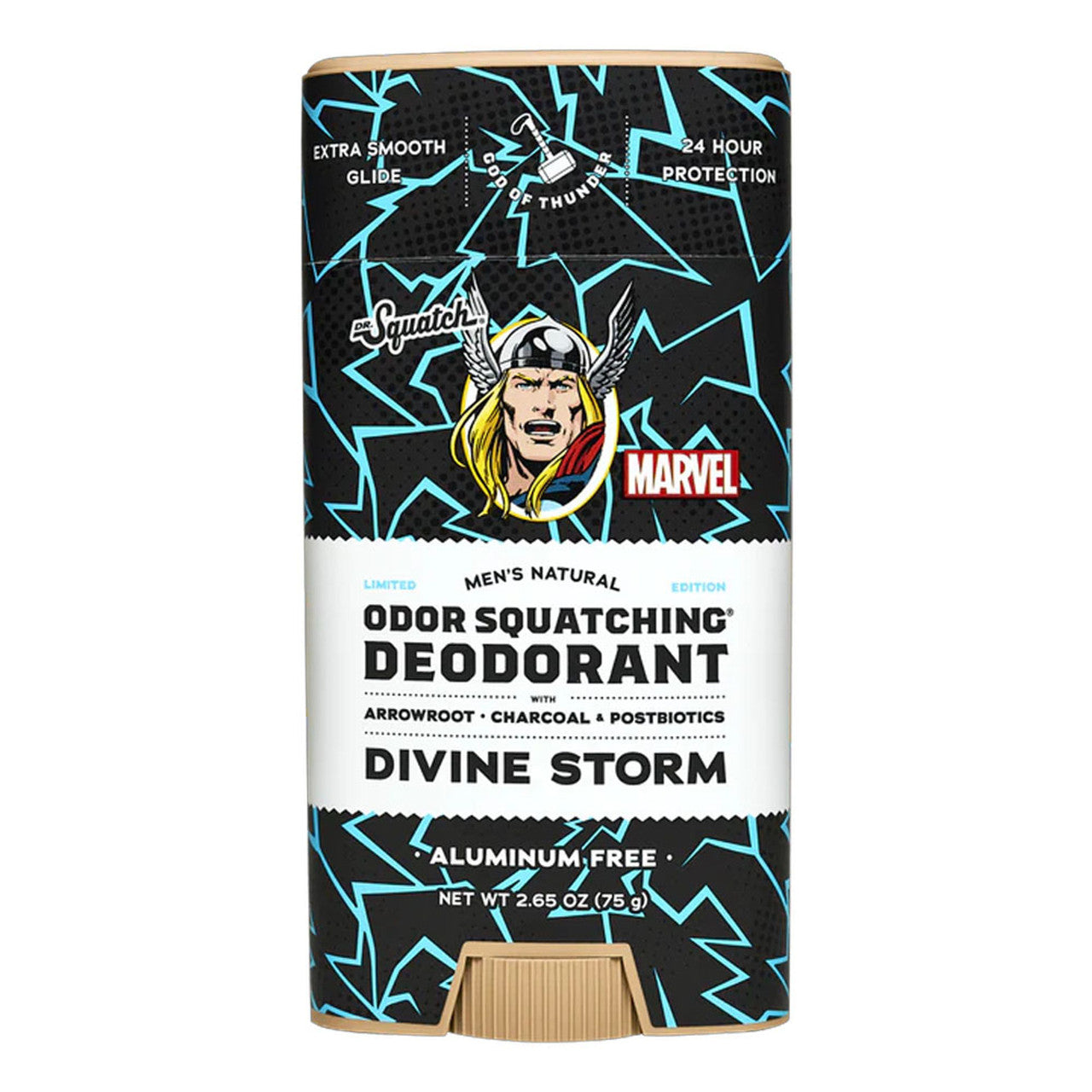 Dr. Squatch x Marvel: Divine Storm Deodorant - Thor