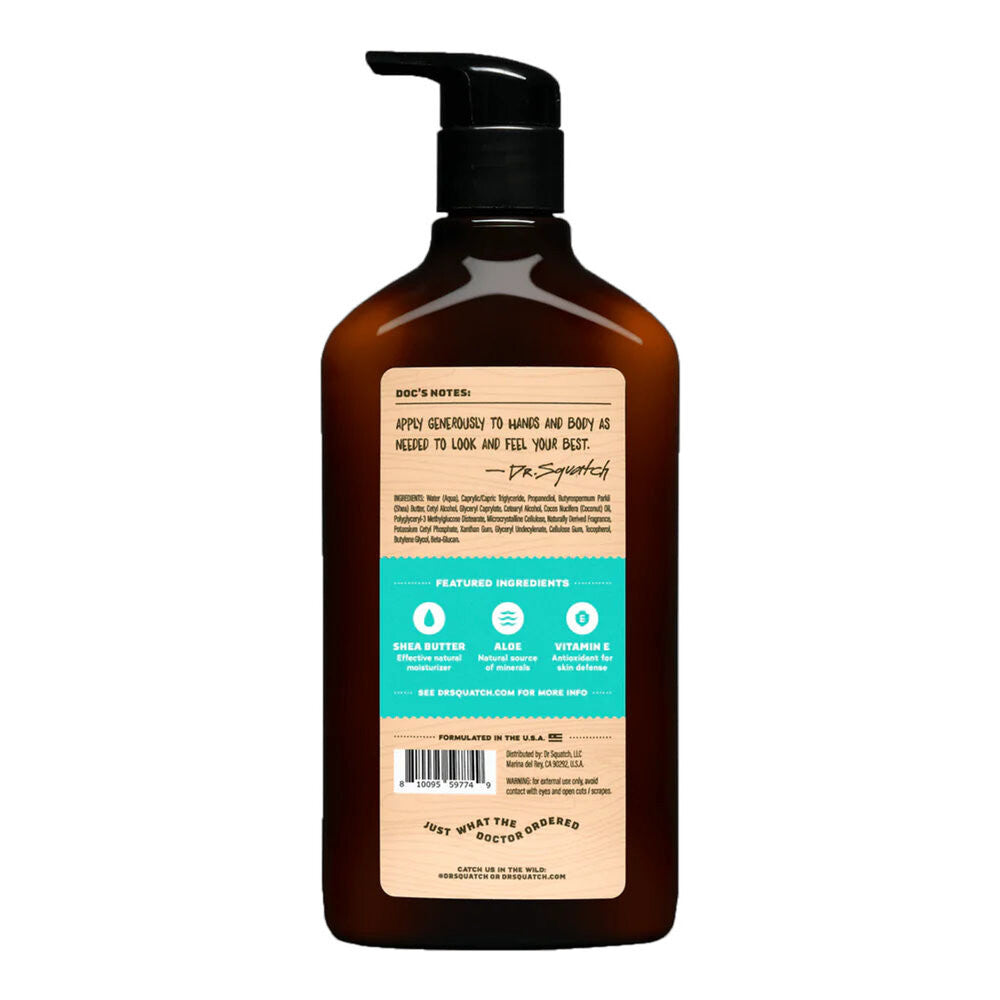 Dr. Squatch Lotion - Coconut Castaway