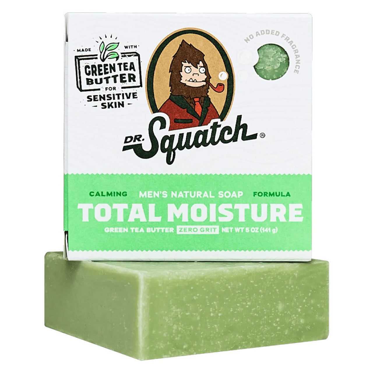 Dr. Squatch Total Moisture Bar Soap - Green Tea Butter