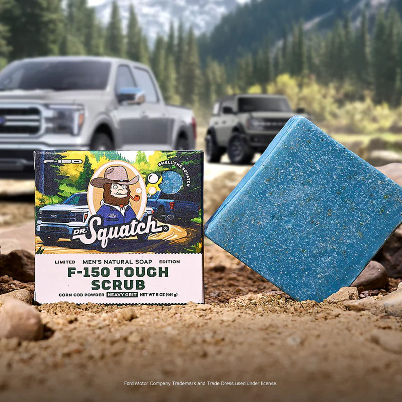 Dr. Squatch x Ford: F-150 Tough Scrub Bar Soap