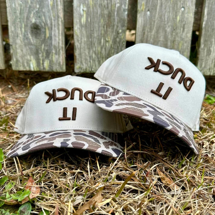 Combat Waterfowl Men's Duck It Old's Cool Slough Ea5Y Hybrid Hat