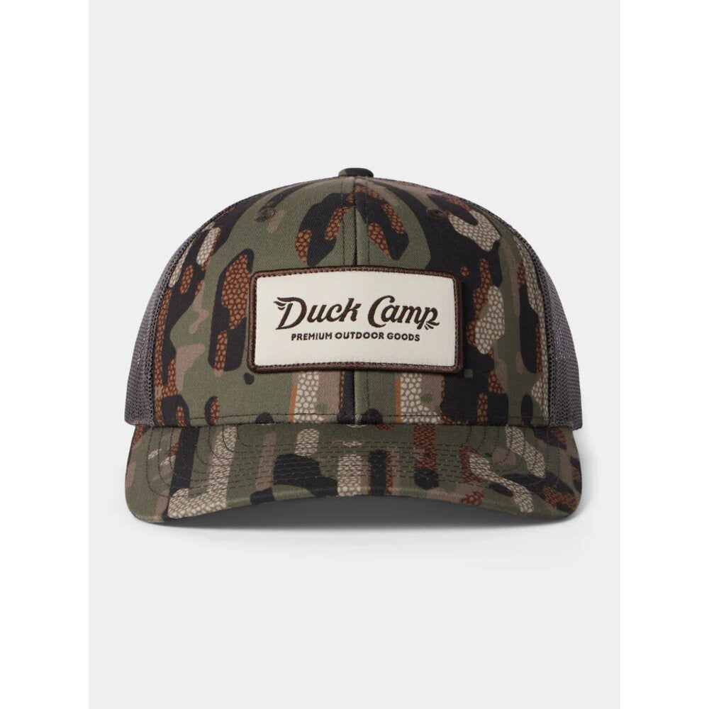 Duck Camp Trucker Hat - Woodland