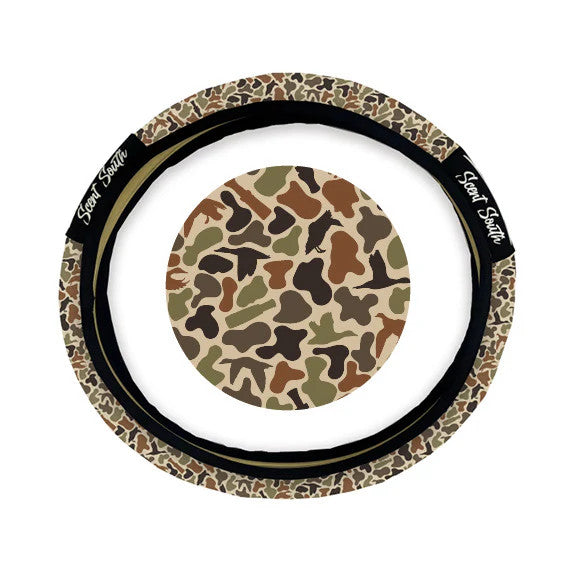 Scent South Duck Camo Steering Wheel Cover