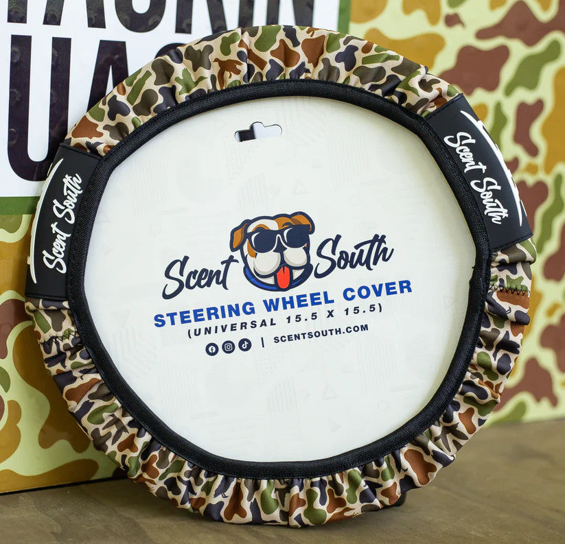 Scent South Duck Camo Steering Wheel Cover
