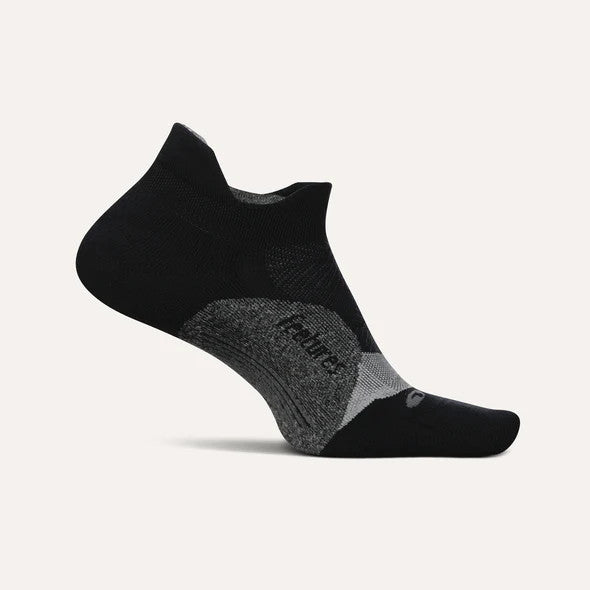 Feetures Women's Elite Light Cushion No Show Tab - Black