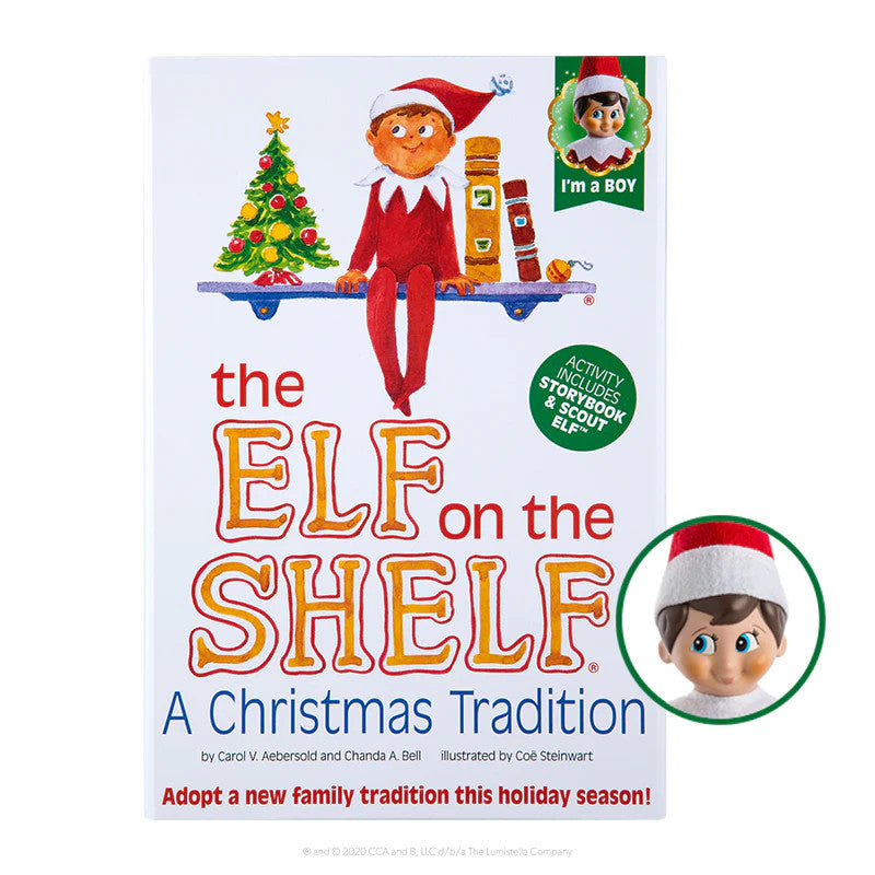 The Elf on the Shelf Tradition - Boy with Blue Eyes
