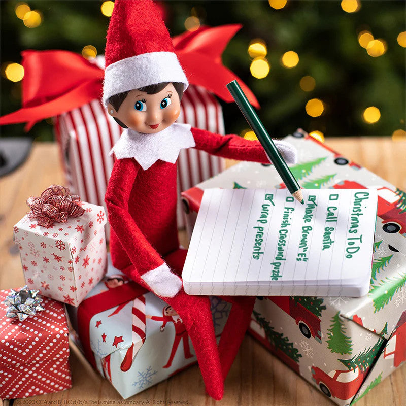 The Elf on the Shelf Tradition - Boy with Blue Eyes