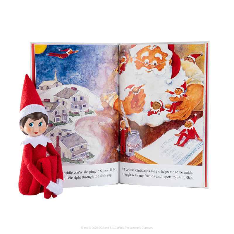 The Elf on the Shelf Tradition - Boy with Blue Eyes