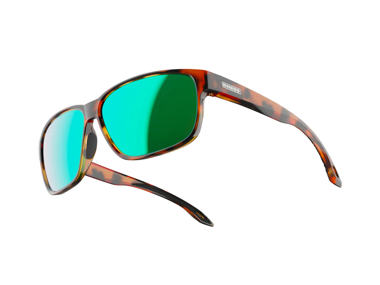 Rheos Edgewater Floating Polarized Sunglasses – Tortoise/Emerald