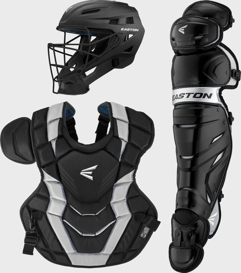 Easton Youth Elite X Catcher's Box Set - Black