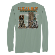 Local Boy Men's Spaniel Stand Long Sleeve T-Shirt - Bay
