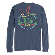 Local Boy Men's Neon Duck Latte Long Sleeve T-Shirt