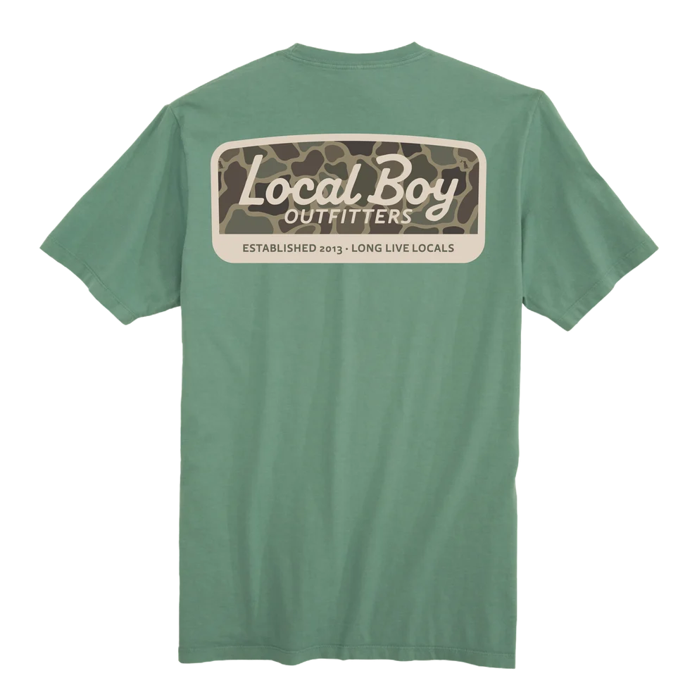 Local Boy Youth Brush Camo Mark T-Shirt