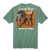 Local Boy Men's Safety Dog T-Shirt - Light Green