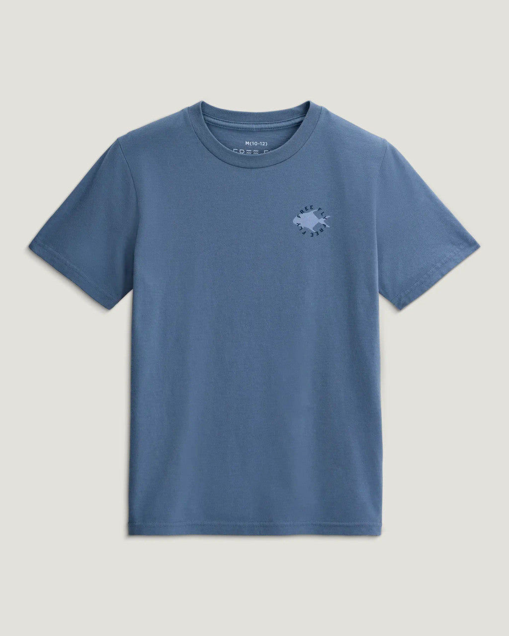 Free Fly Youth Target Species Tee - Pacific Blue
