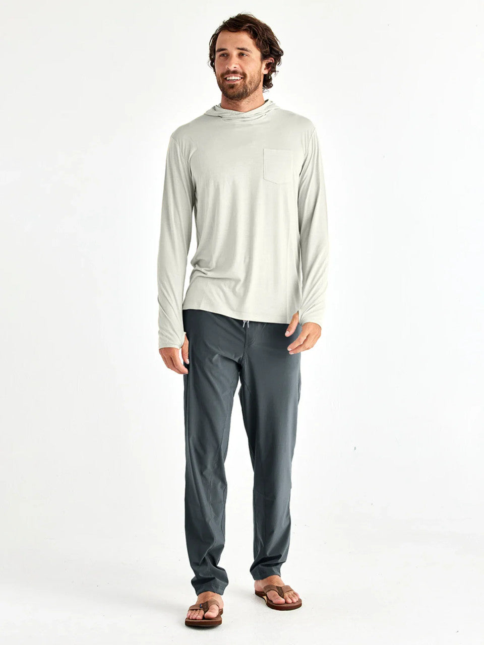 Free Fly Men's Breeze Pant - Storm Cloud
