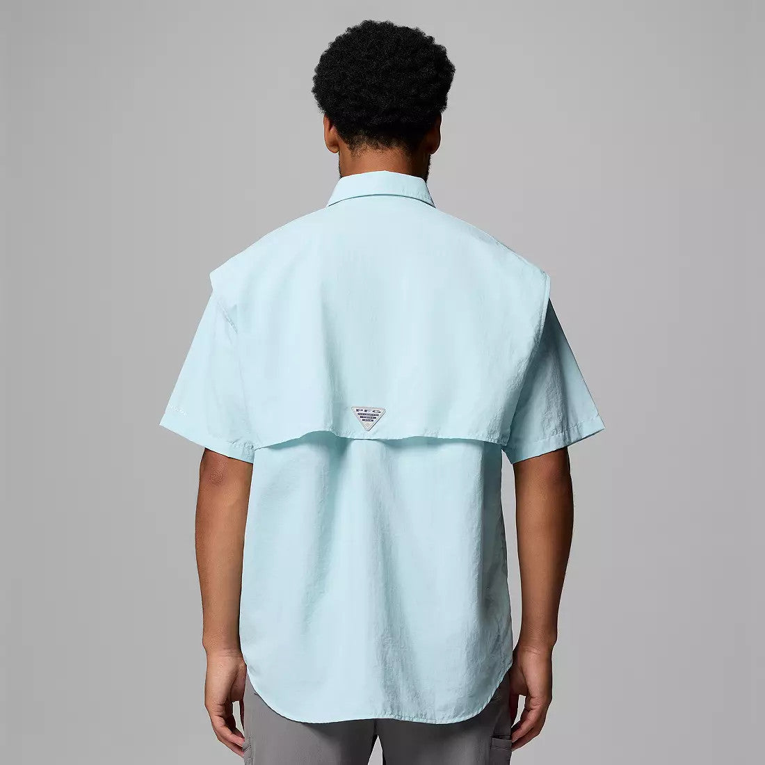 Columbia Men’s PFG Bahama II Short Sleeve Shirt - Marine Light
