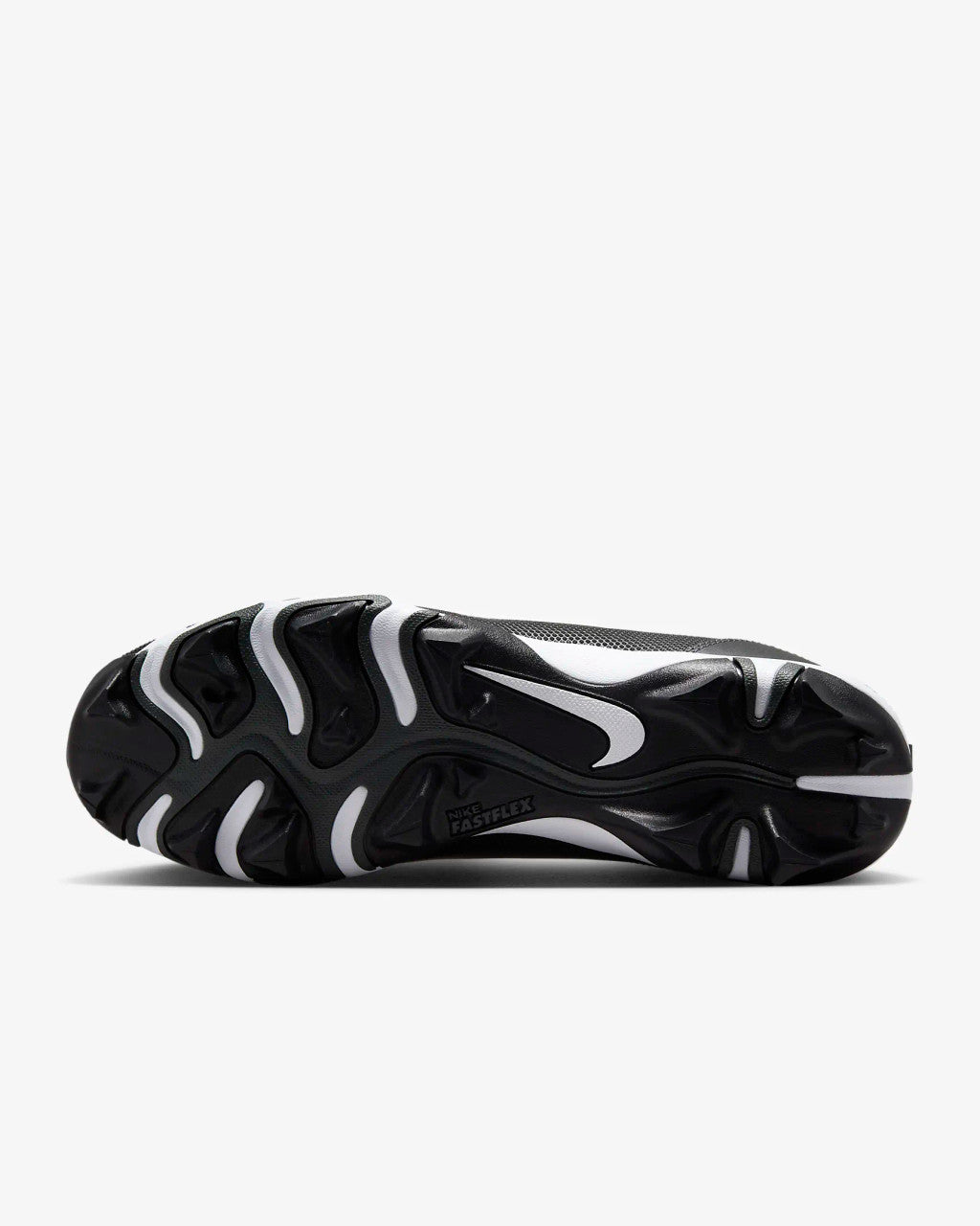 Nike Force Trout 9 Keystone Baseball Cleats - Black/Anthracite/White/Metallic Silver