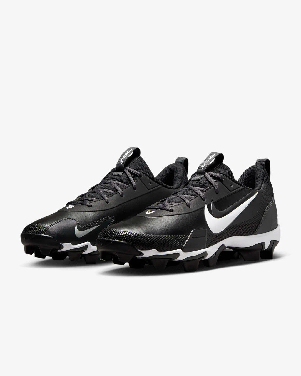 Nike Force Trout 9 Keystone Baseball Cleats - Black/Anthracite/White/Metallic Silver