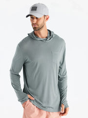 Free Fly Bamboo Lightweight Hoodie - Slate