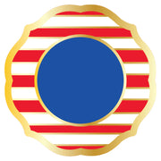 Sophistiplate Party in the USA Salad Plate