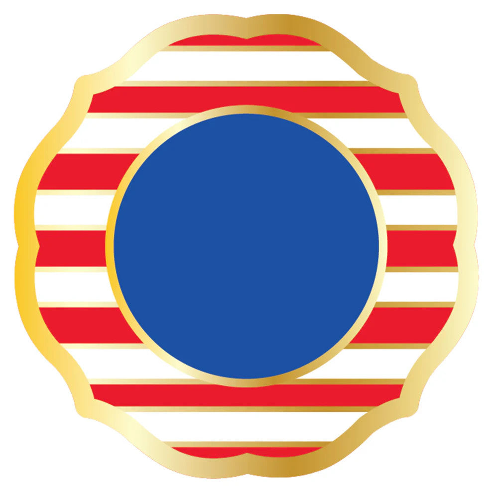 Sophistiplate Party in the USA Salad Plate