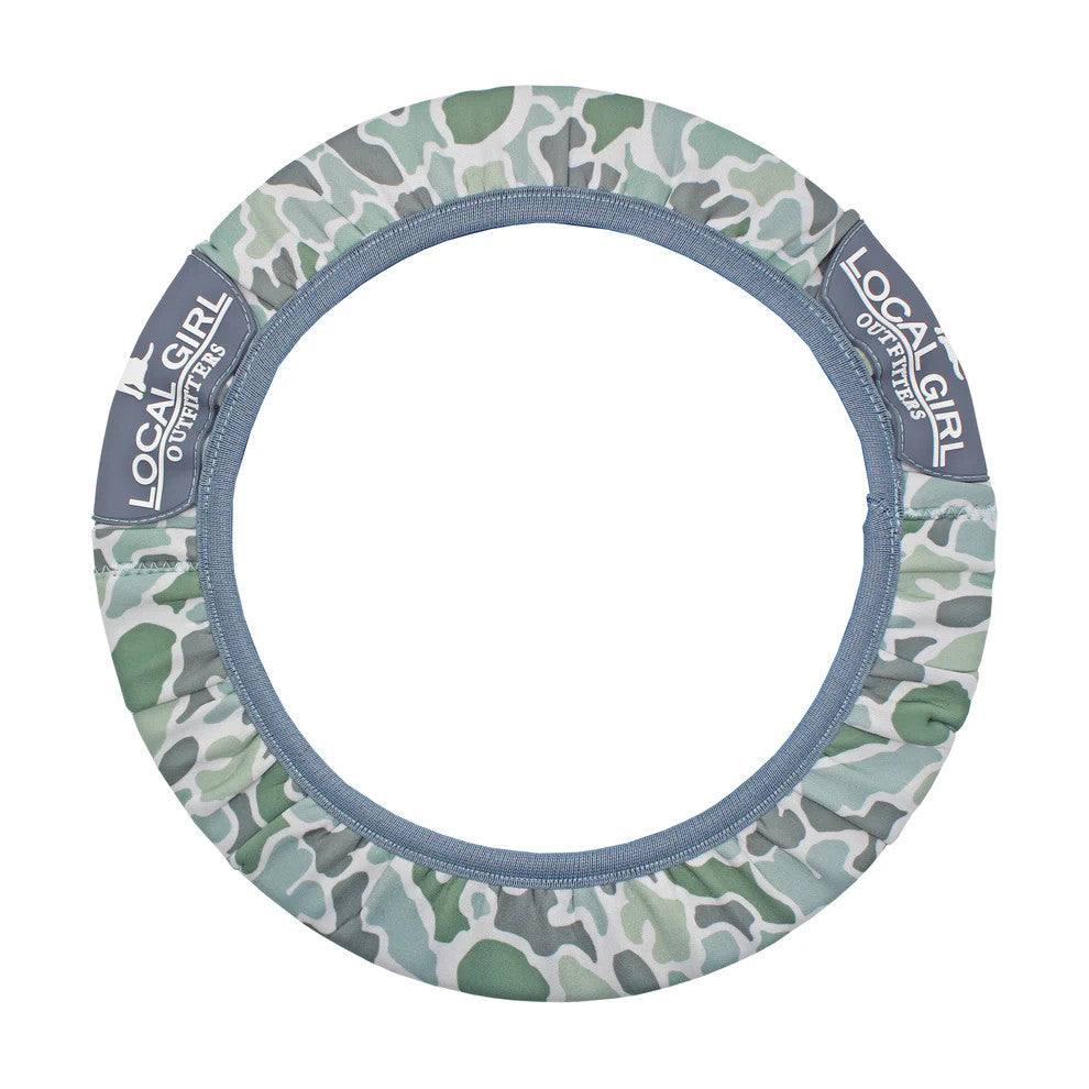 Local Girl Steering Wheel Cover - Localflage Coast