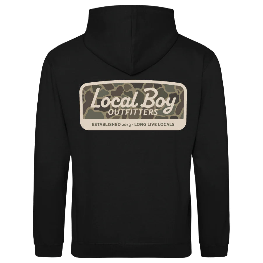 Local Boy Youth Brushwood Hoodie Brush Camo Mark