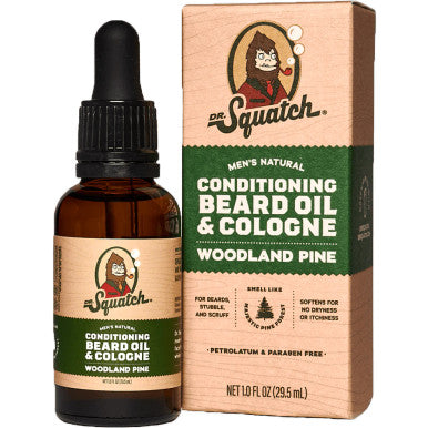 Dr. Squatch Conditioning Beard Oil and Cologne - Woodland Pine