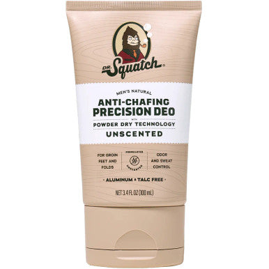 Dr. Squatch Anti-Chafing Precision Deodorant - Unscented